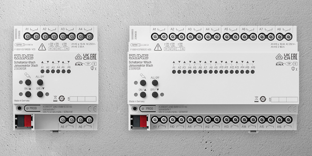 KNX Schalt- und Jalousieaktoren bei EBA Elektro- und Beleuchtungsanlagen GmbH in Artern