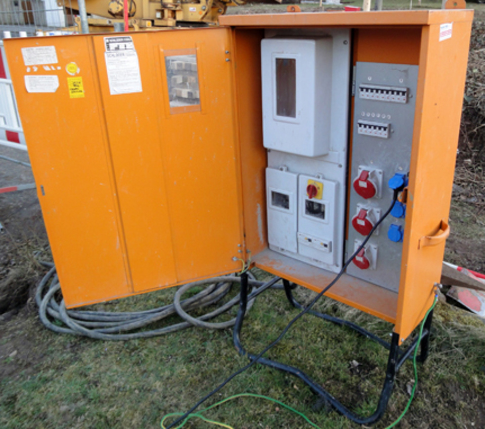 Baustromkasten bei EBA Elektro- und Beleuchtungsanlagen GmbH in Artern