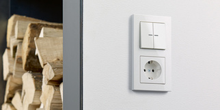 JUNG KNX Taster F 10 bei EBA Elektro- und Beleuchtungsanlagen GmbH in Artern