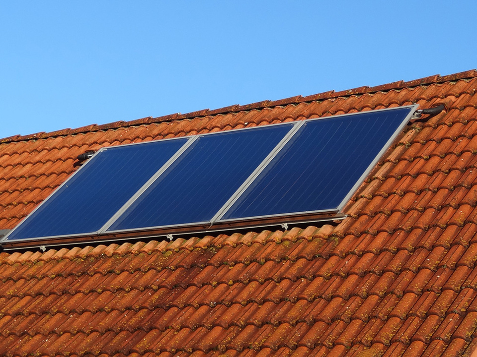 Solar Thermie bei EBA Elektro- und Beleuchtungsanlagen GmbH in Artern